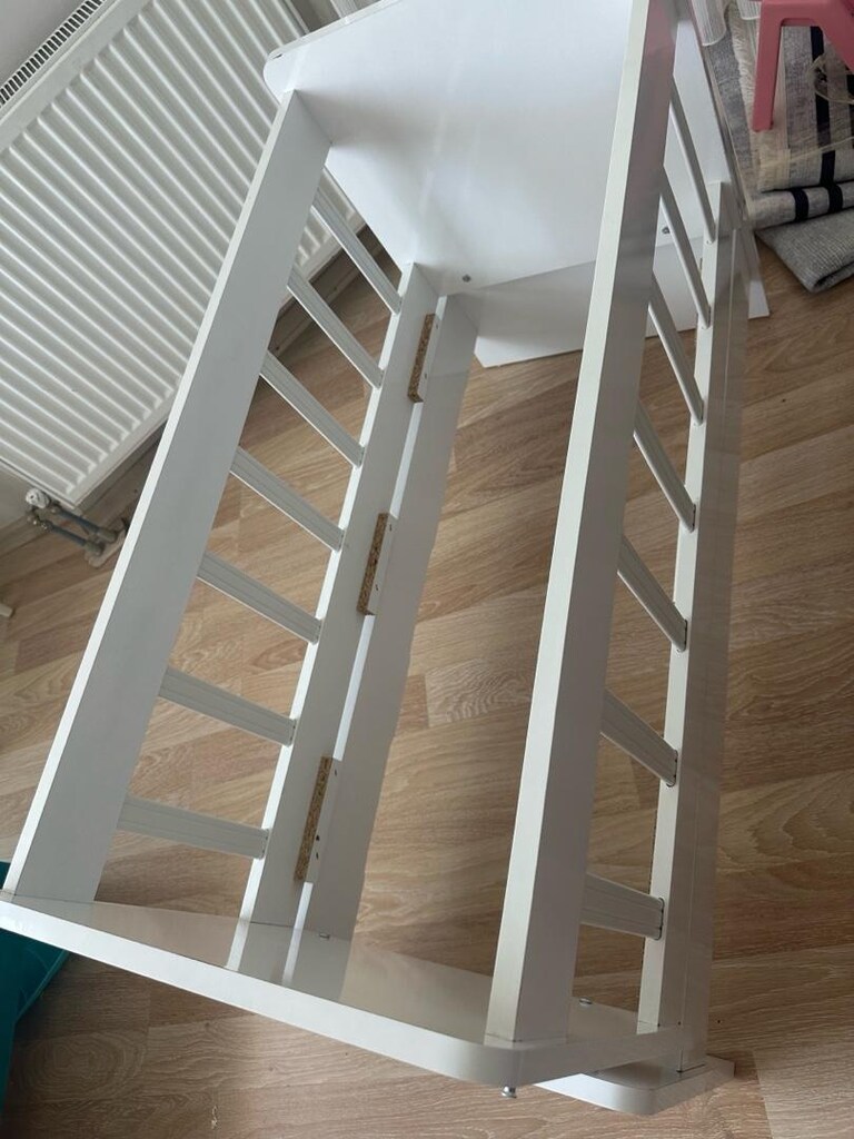 Ahşap Sallanır Anne Yanı Beşik - 9