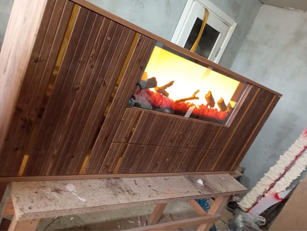 Tv ünitesi şömineli - 14