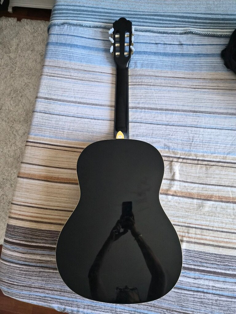 Rodriguez 4/4 Klasik Gitar (Siyah) - SIFIR / HİÇ KULLANILMADI - 2