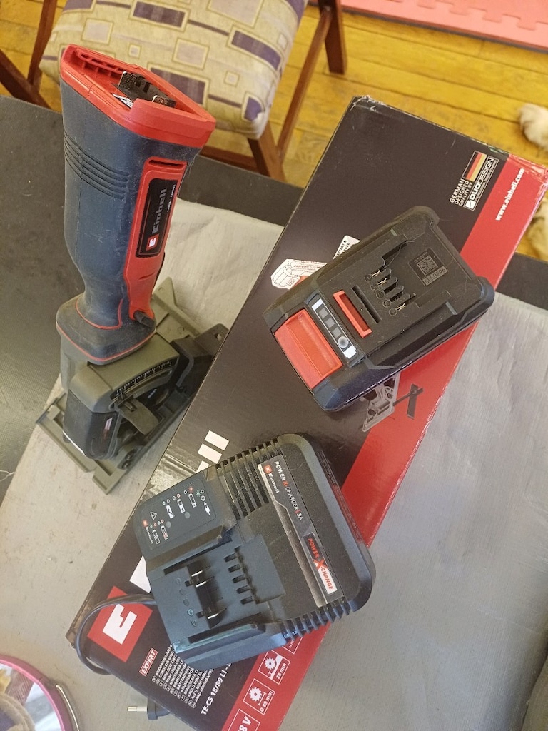 EINHELL AKÜLÜ MINI DAIRE TESTERE TE-CS 18/89 LI ..SIFIRDIR - 9