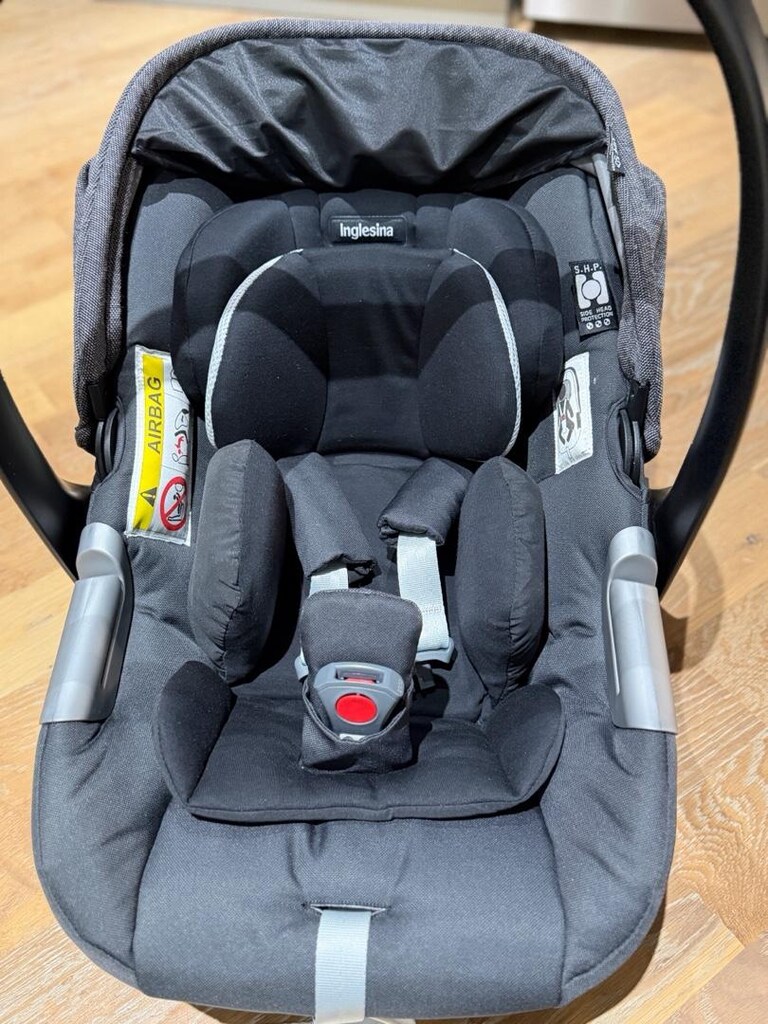 Inglesina Darwin Ana Kucağı / Oto Koltuğu - Upper Black - 2