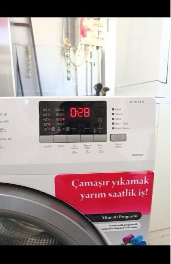 TERTEMİZ ALTUS 8KG ÇAMAŞIR MAKİNESİ SERVİS GARANTİLİ NAKLİYE KURULUM - 4