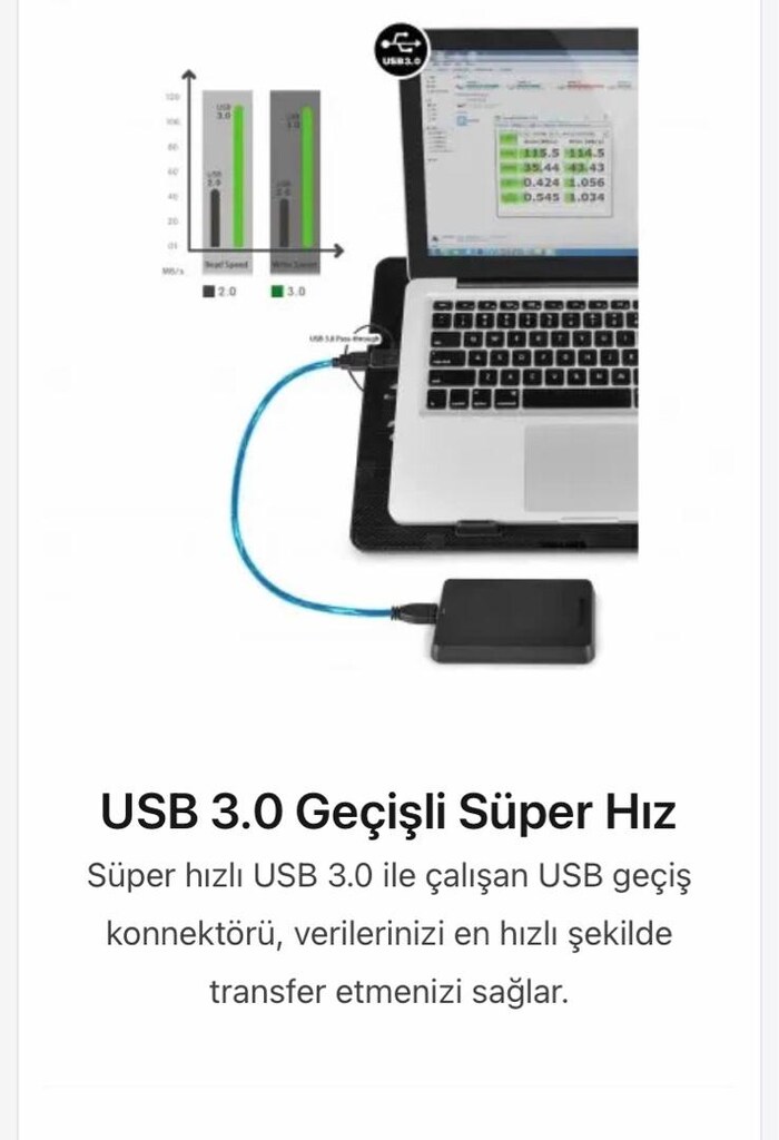 DEEPCOOL U PAL 140X140X15mm Fan USB Port Notebook Stand ve Soğutucu - 8