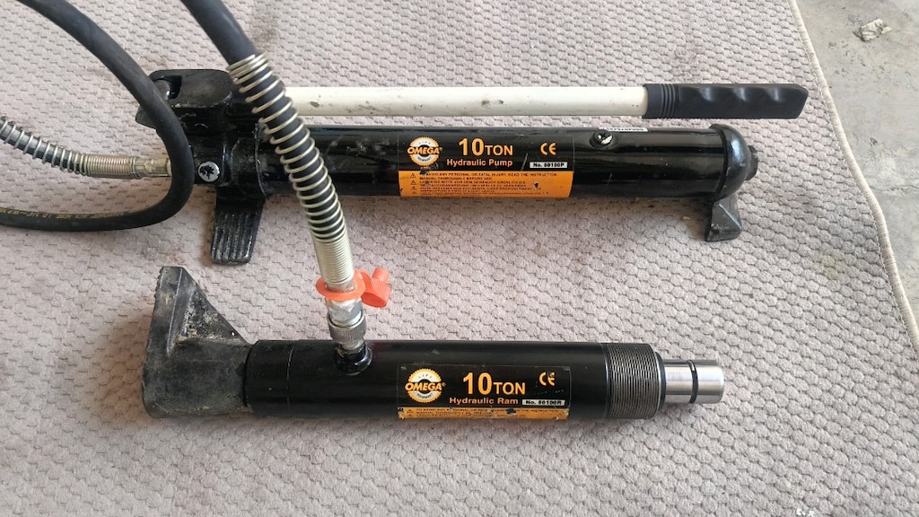 10 Ton Hidrolik Doğrultma Pompası Omega - 2