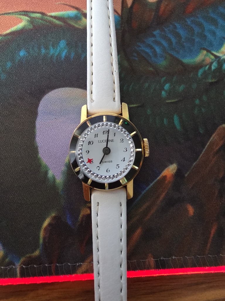 ucerne Swiss Made Vintage Kadın Kol Saati – Çok Temiz Kondisyon - 2