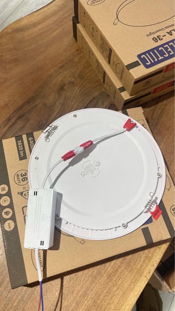 Sıva Altı Led Panel Beyaz Işık - 3