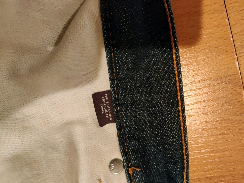 ORİJİNAL ARMANİ SELVEDGE KOT - 5