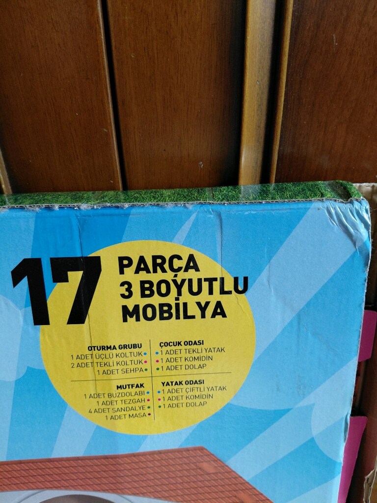 3 Boyutlu 17 Parça Mobilya Seti - 3