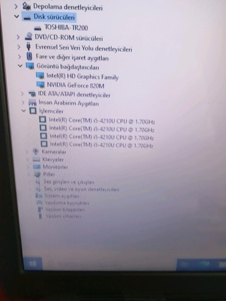 Lenovo Çift Ekran Kartlı I5 işlemci 8Ram 1Tb SSHD 2Gb Nvidia Gt940MX - 13