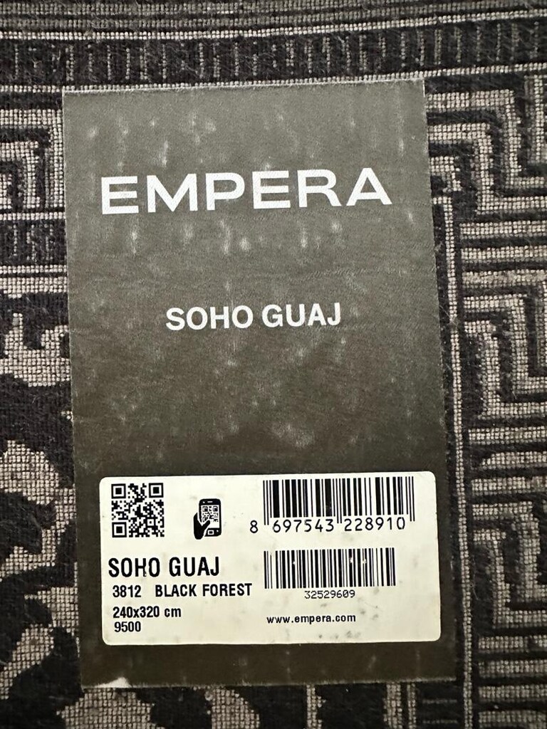 Empera Soho Guaj 240x320 Balck Forest Sıfır Yeni Halı - 6