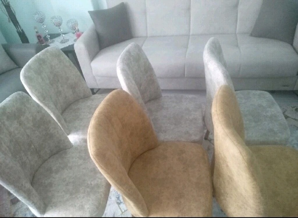 yemek masası sandalyeleri 6 adet - 4