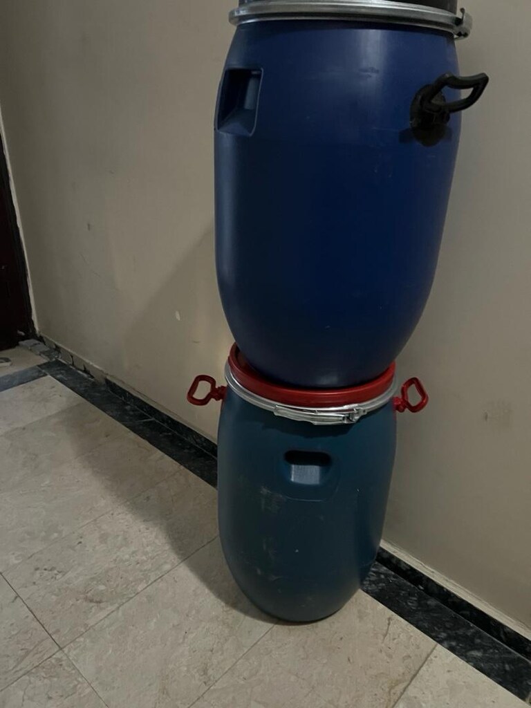 60 kiloluk sıfır temiz kelepçeli bidon tanesi 400 tl - 10