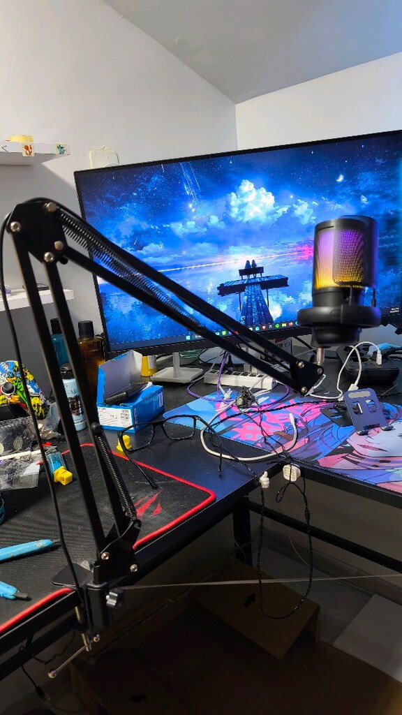 Gaming Me6s mikrofon ve stand - 3