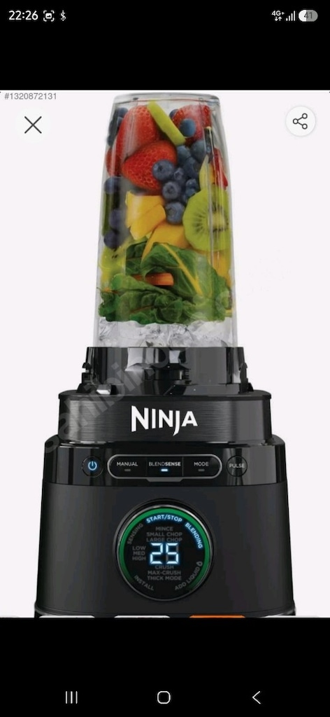 Ninja Detect Duo BlendSense TB301EU 1200 W Sürahi Blender - 3