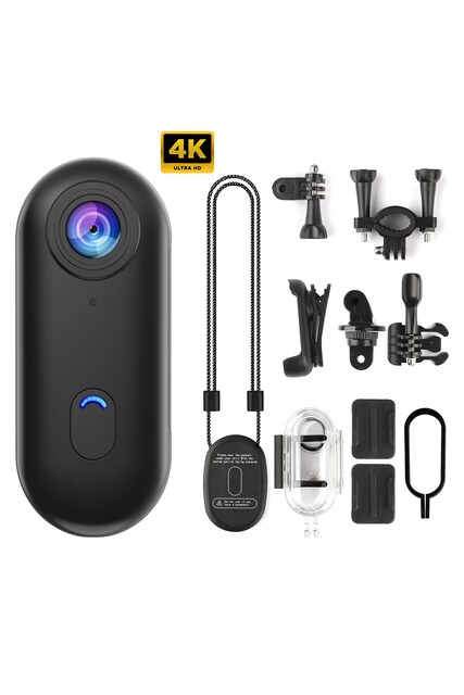4K Aksiyon Kamera Hafıza Kartı Hediyeli +9 Parça Aparat