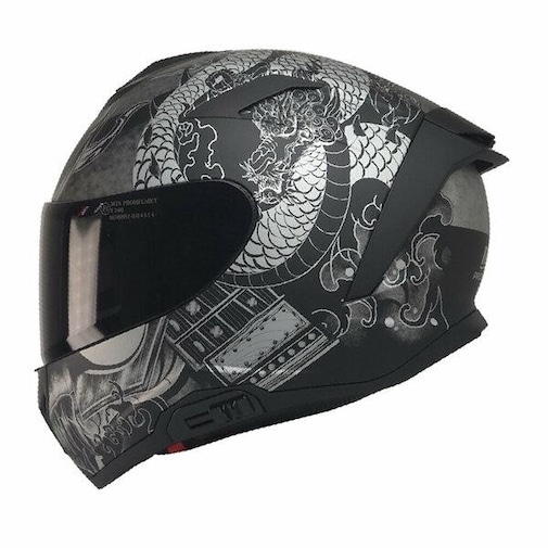 MTS X-340 KAPALI KASK - Goldy Grey - 2