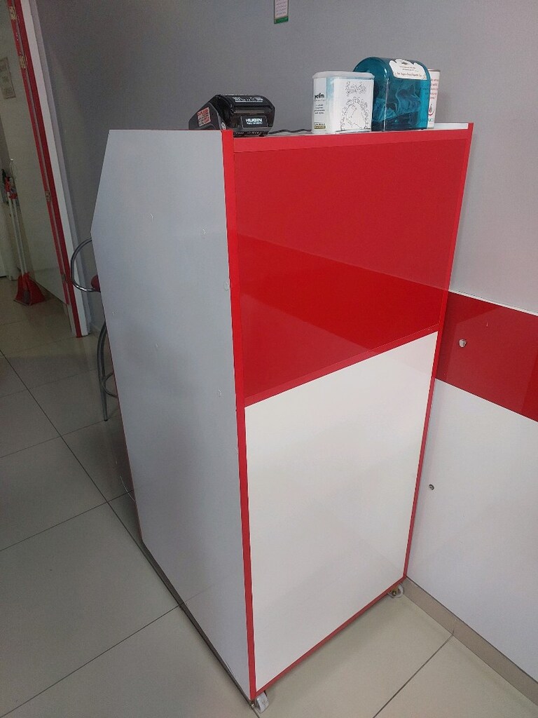 çiğ köfte tezgahı, çiğköfte soğutucu dolabı ve kasa dolabı set - 2