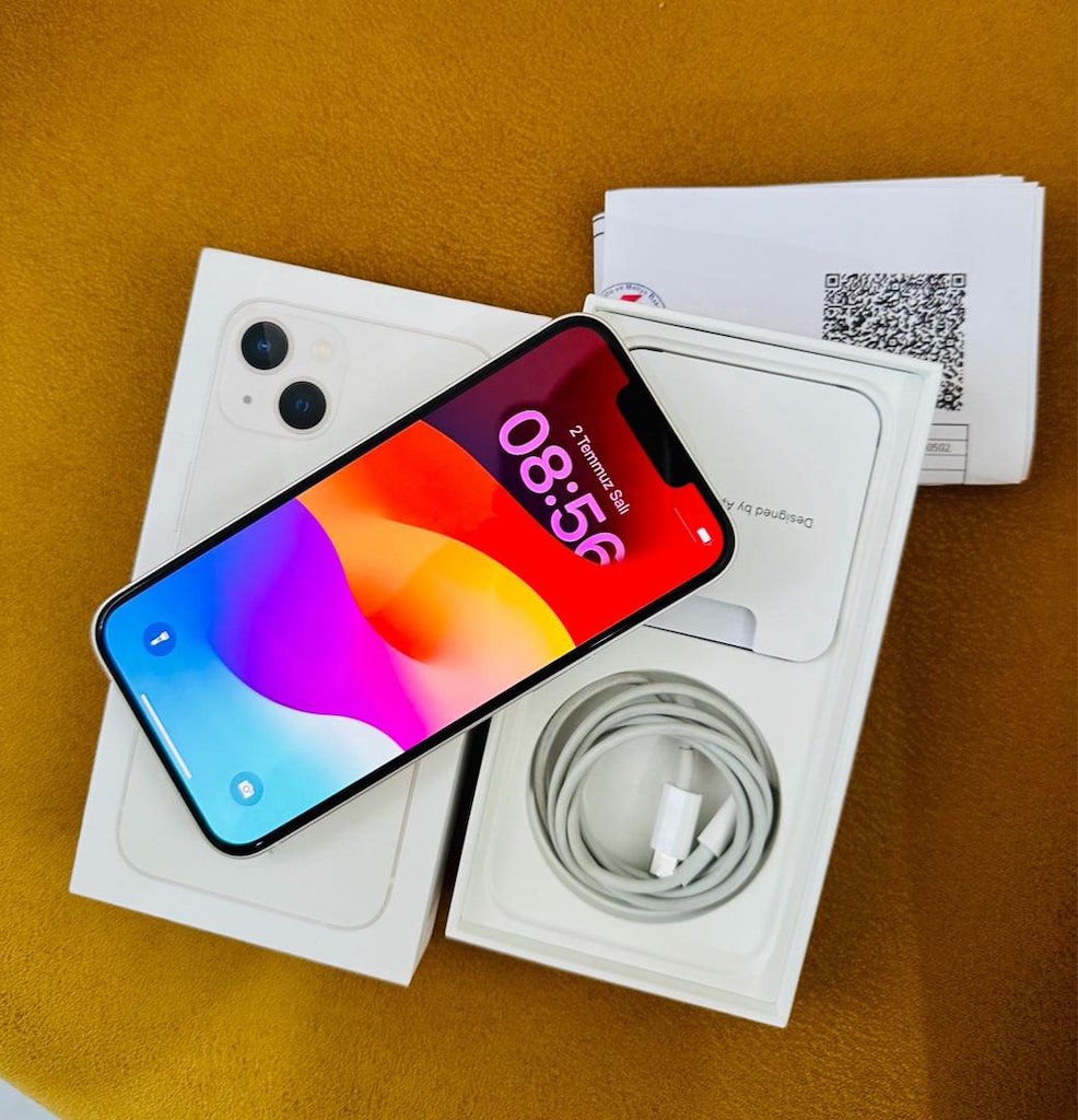 İphone 13 128 GB ( Hatasız 10 AY GARANTİLİ ) - 2
