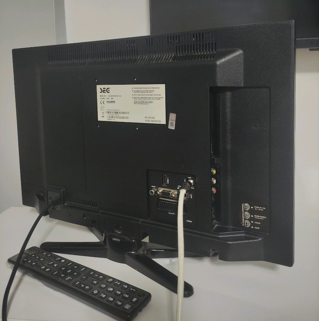 LED TV 55 ekran uydu alıcılı sorunsuz temiz - 7