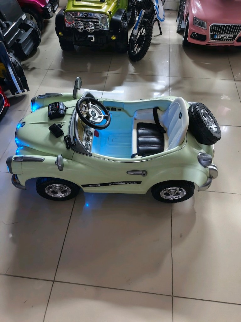 (AnkaCar çocuk oto galeri)12+12 2MOTOR LED IŞIKLI AKÜLÜ ARABA - 5
