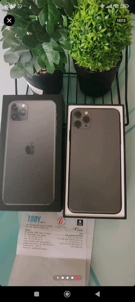 KARTA TAKSİT TR CİHAZİ İPHONE 11 PRO MAX 64 GB PİL 70 ORJİNAL CİHAZ - 2