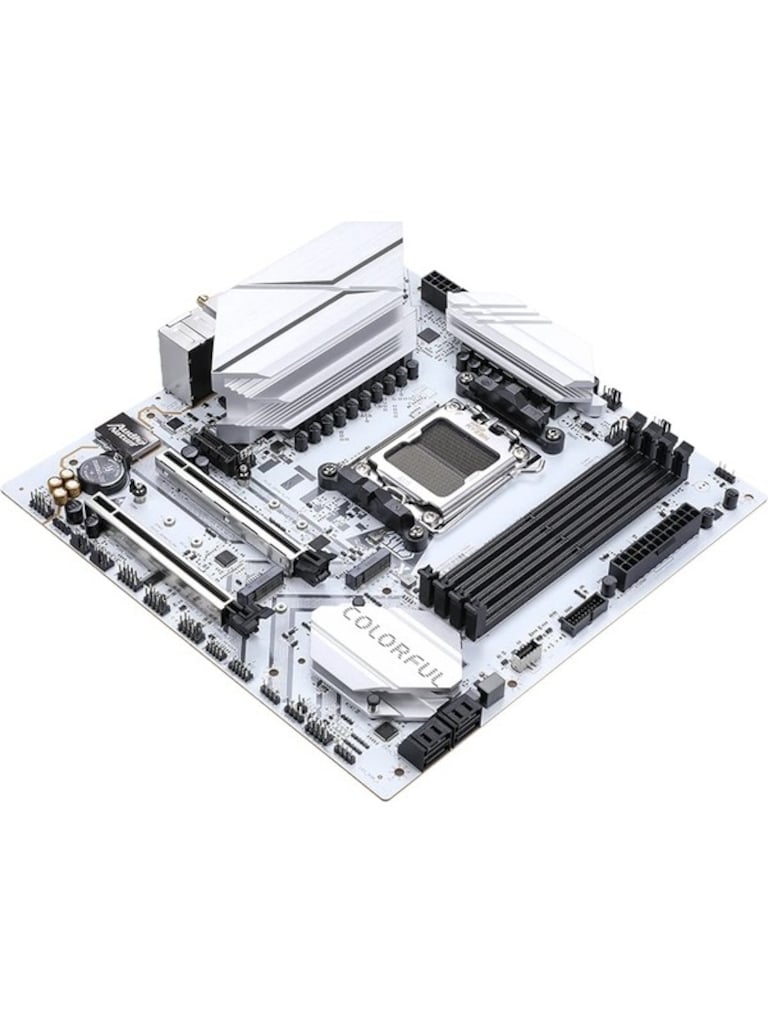 Colorful BATTLE-AX B650M-WHITE Wi-Fi V15 AMD AM5 DDR5 Anakart - 4