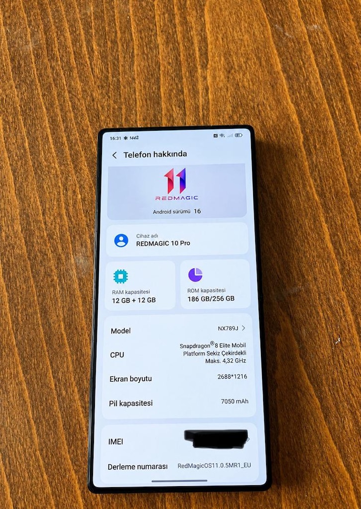 ZTE nubia RedMagic 10 Pro – Oyuncu Telefonu - 3