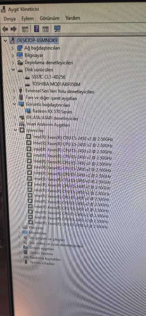XEON 16 ÇEKİRDEK İŞLEMCİ 64 GB RAM 4 GB RX 570 BİLGİSAYAR KASASI - 4