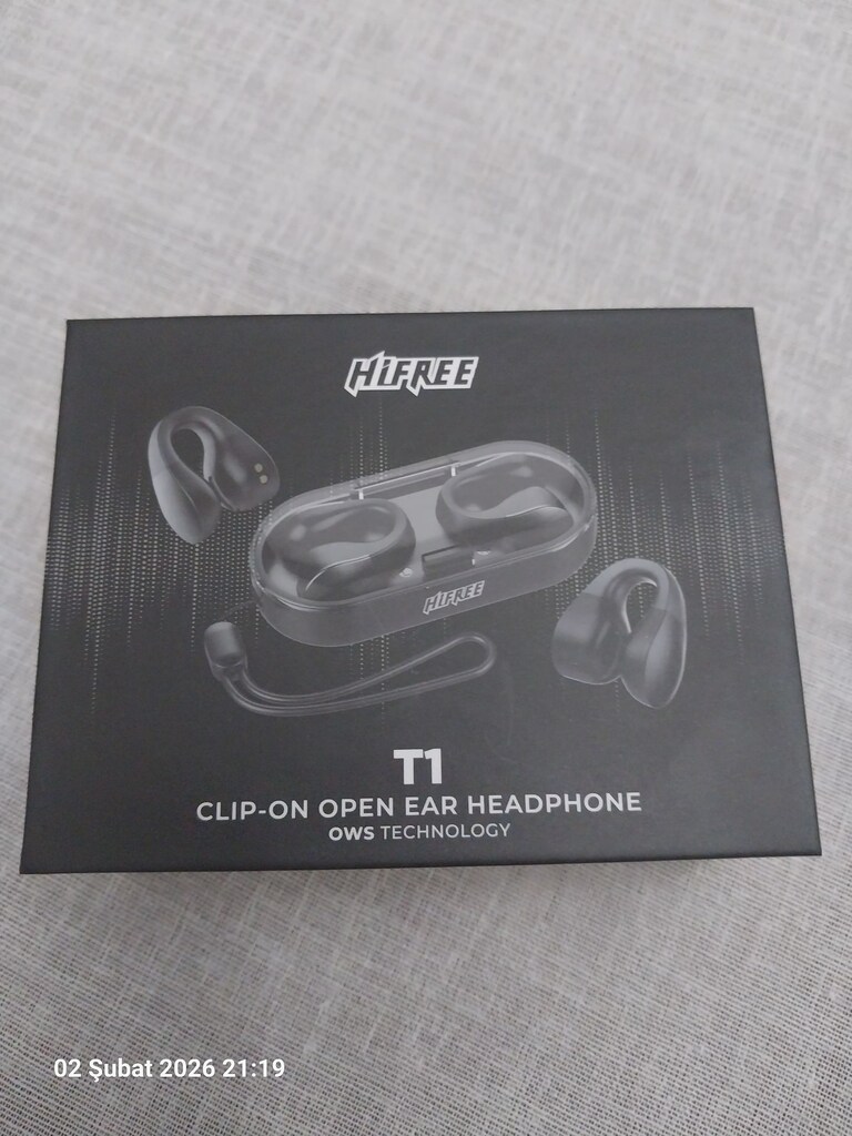 HİFREE T1 CLİP-ON OPEN EAR HEADPHONE BLUETOUTH KULAKLIK - 5