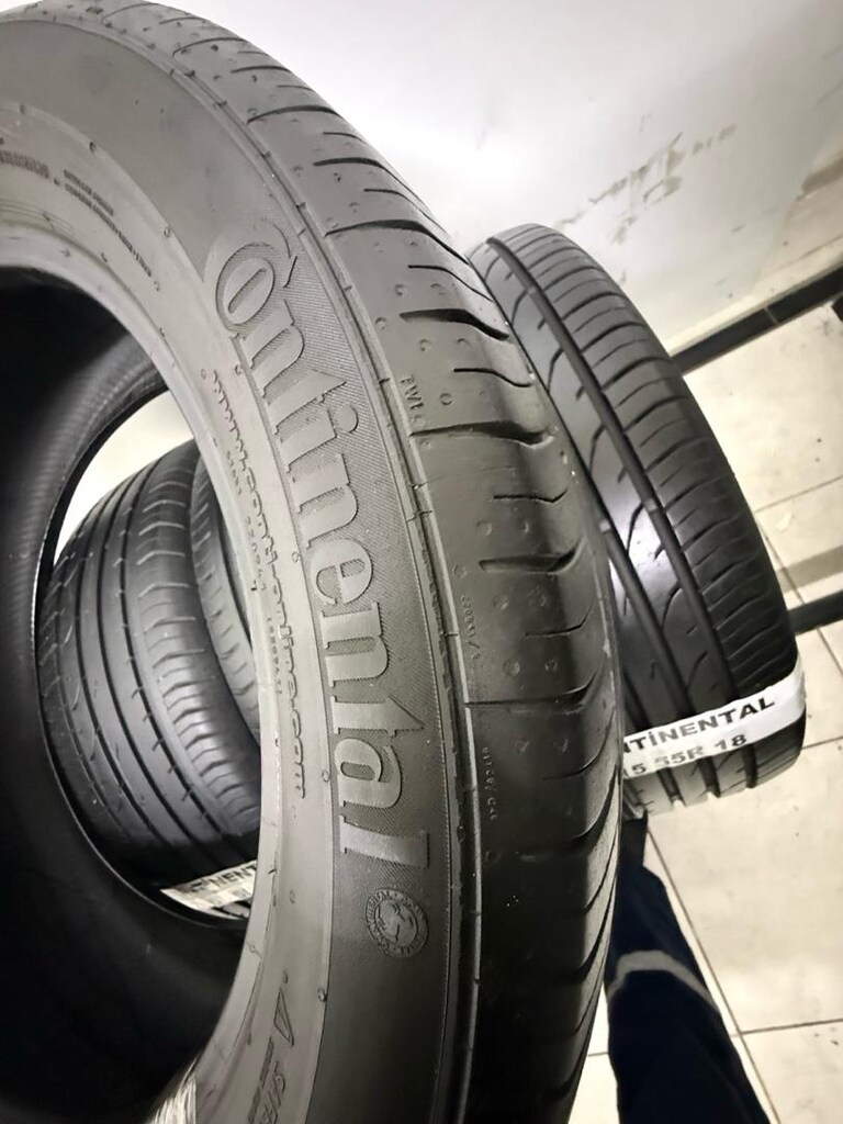 215 55R 18 CONTİNENTAL 4 ADET YAZLIK HATASIZ SIFIR AYARINDA - 6