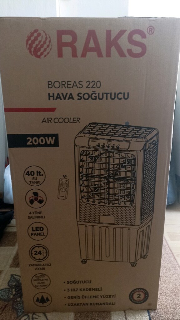 RAKS marka tekerlekli buyuk sogutucu klima - 5