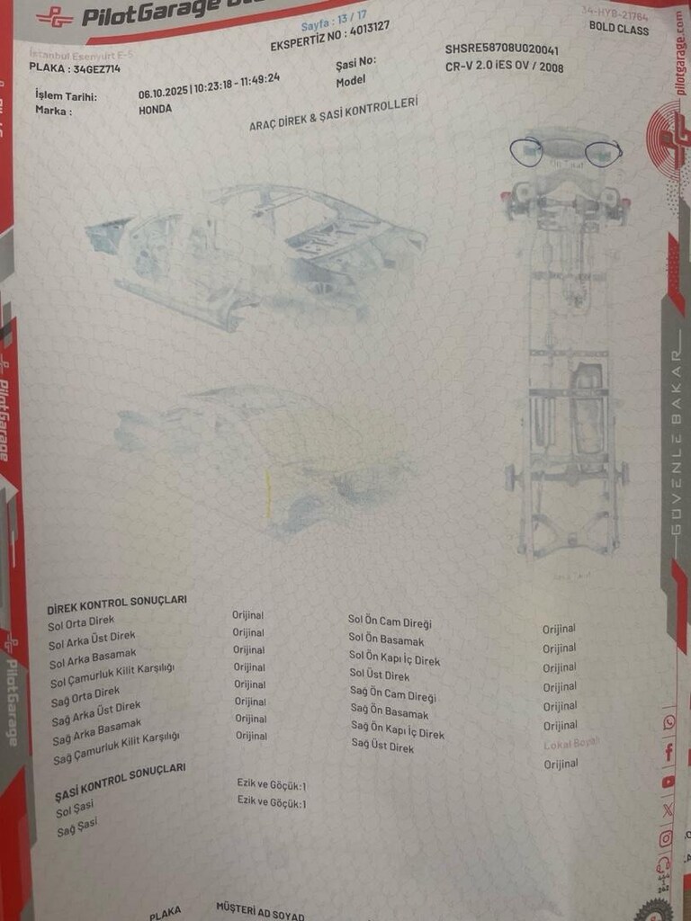 2008 model Honda Crv otomatik - 3