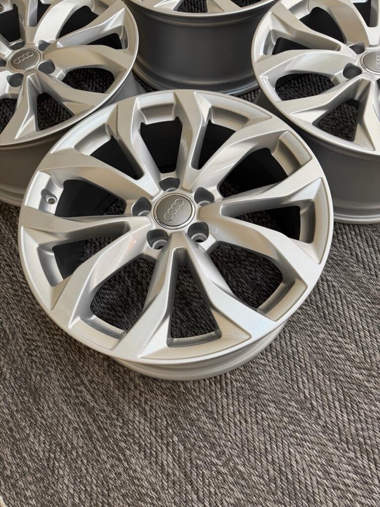 18 İNÇ ORİJİNAL AUDİ A6 S-LİNE QUATTRO JANT TAKIMI HATASIZ - 3