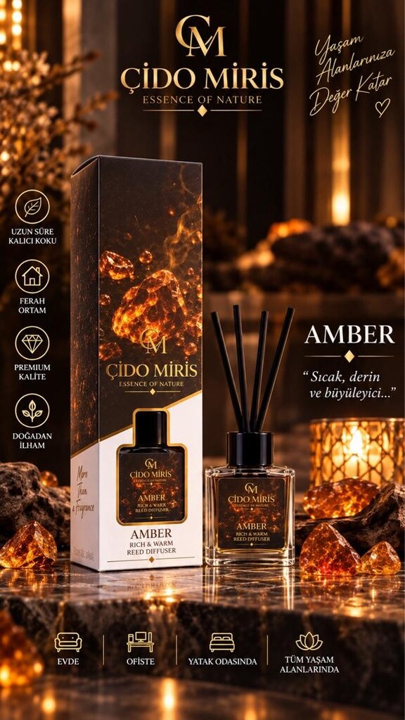 ÇİDO MİRİS 100ML ODA KOKUSU PREMIUM SERİ - 3