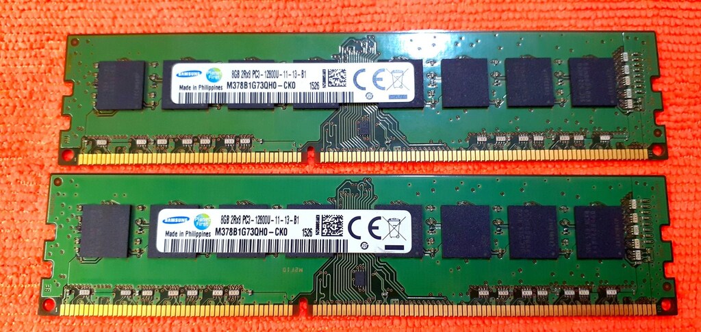 Samsung 8x2 16GB DDR3 1600 MHz Ram (M378B1G73QH0-CK0) - 2