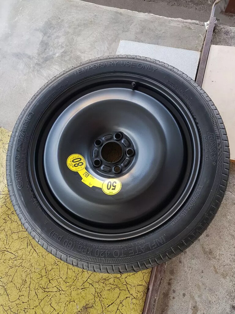 VOLVO XC90 XC60 S90 S60 XC40 V90CC V60CC Yedek lastik stepne 2015-2025 - 10