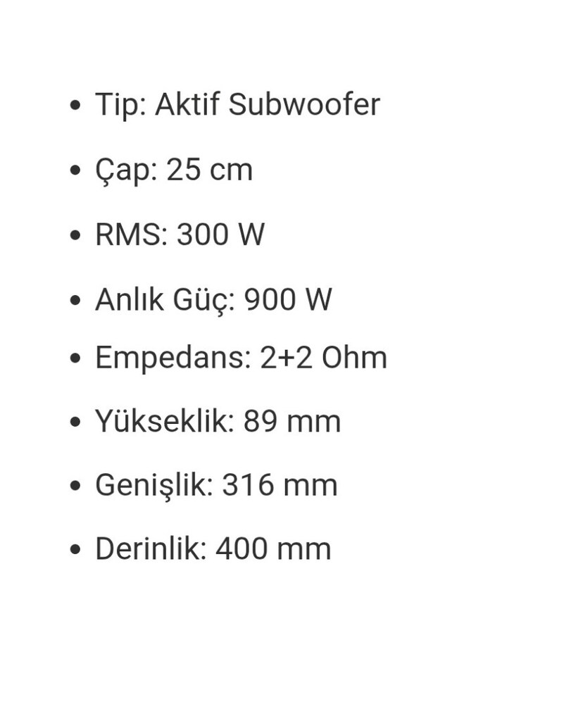 vibe bas DSP işlemcili - 5