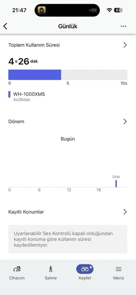 Sony WH-1000XM5 Bluetooth kulaklık - 6