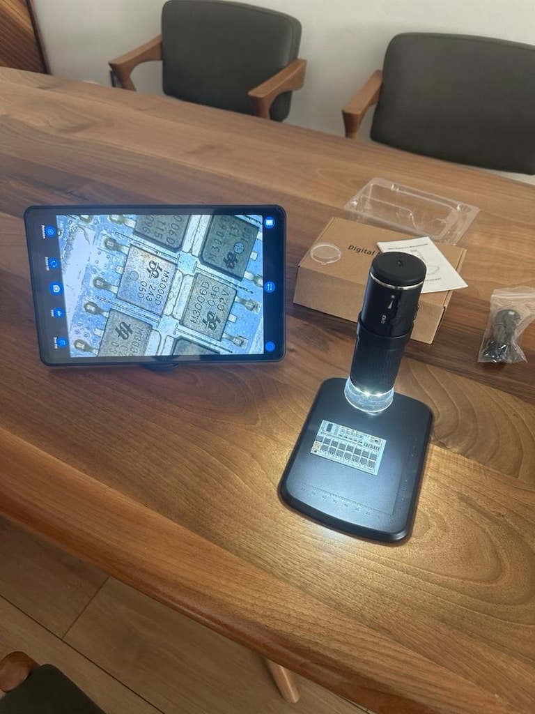 Şarjlı Kablosuz WiFi Dijital Mikroskop 1000X SIFIR - 10