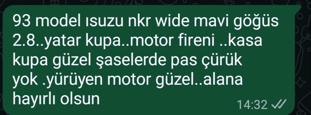 ısuzu nkr 2.8 kamyonet - 7