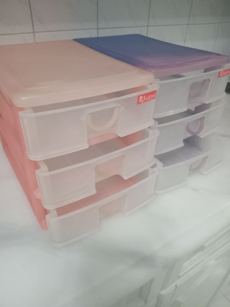 2 ADET MASAÜSTÜ PVC ORGANİZER