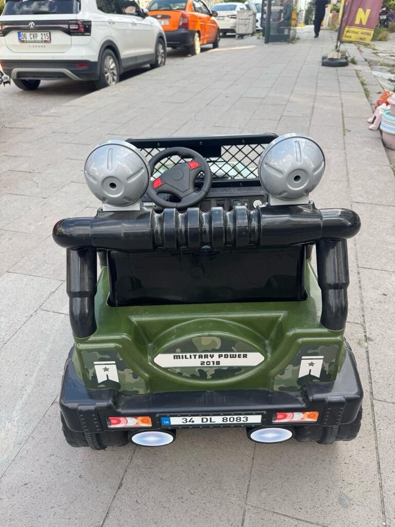 DAHA UYGUNA KİMSE SATAMAZSIFIR AKÜLÜ JEEP ÇİFT KİŞİLİK 12 VOLT KUMANDA - 8