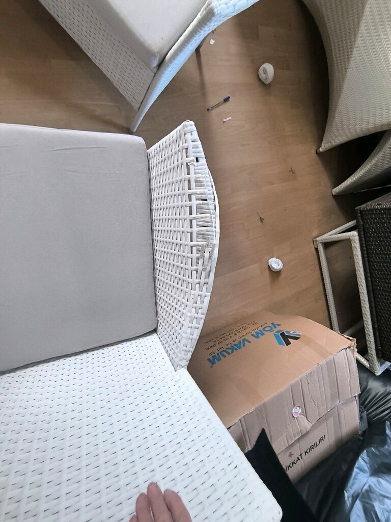 rattan takım rattan balkon. takımı - 2
