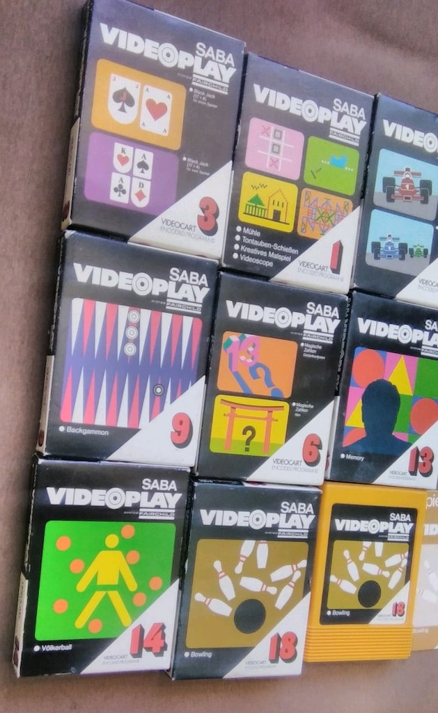 atari fairchild saba videoplay 1976 sıfır oyun tane 990tl - 2