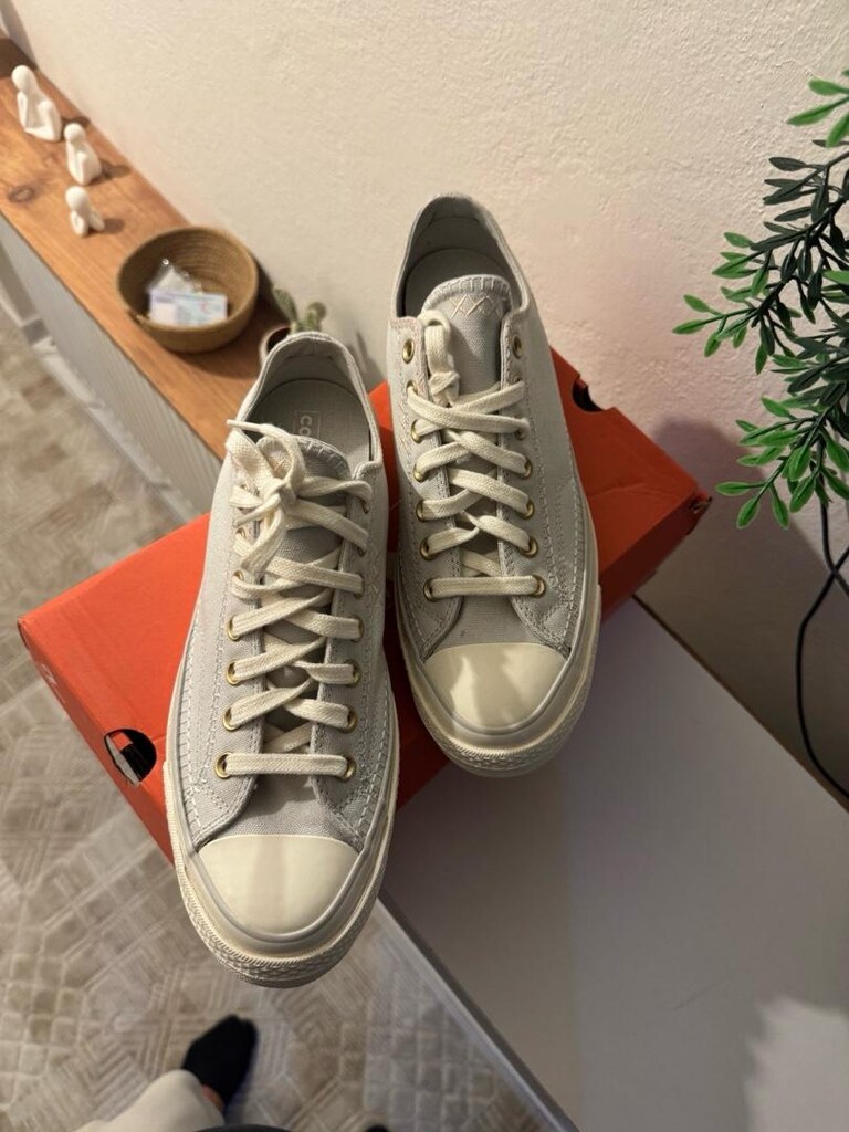 converse chuck 70 gri unisex spor ayakkabı - 4