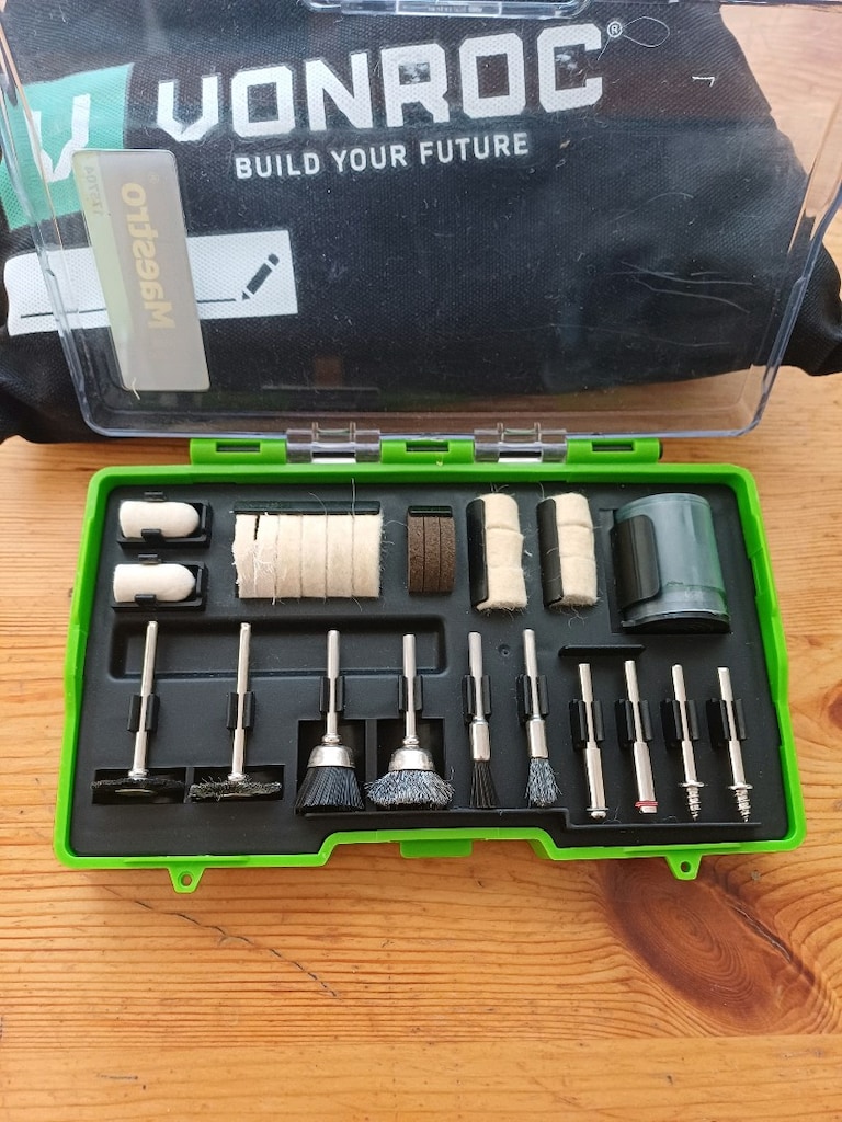 Vonroc CT501AC Gravür Set – 160W – Yeni Gibi + 30 Parça Ekstra Uç + Ma - 4