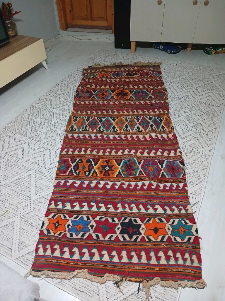 Antika yün halı ve kilimler - 7