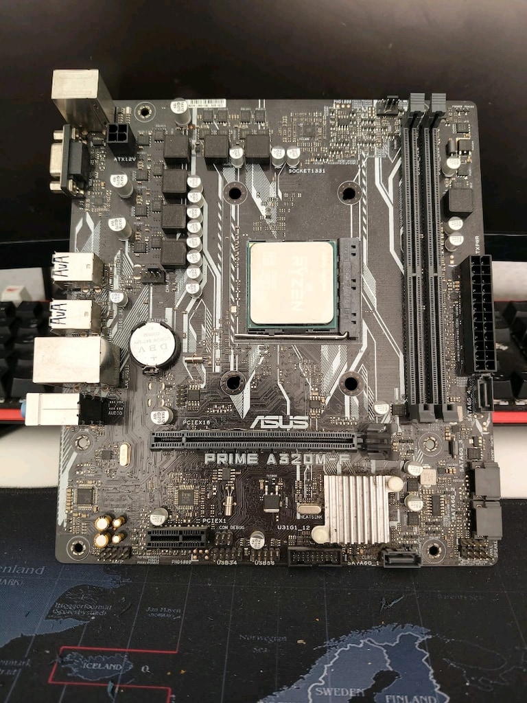 am4 anakart ve ryzen 3 1200 işlemci - 3