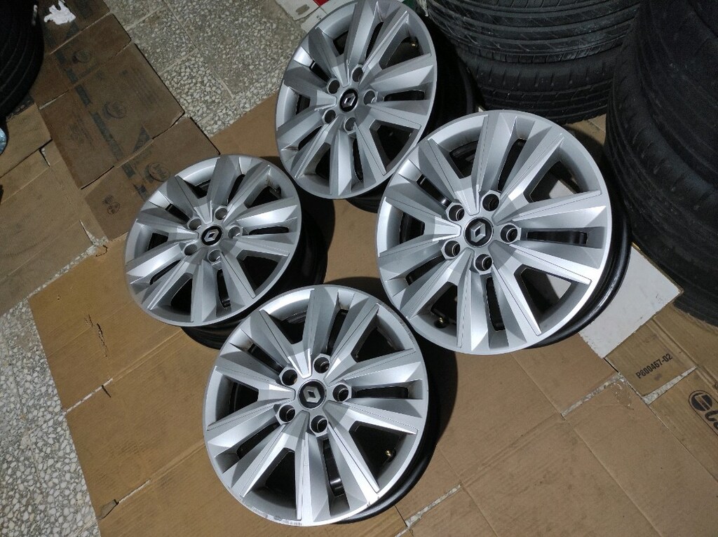 Megane 4-5 kasa 16" inç orjinal 4 adet jant - 2