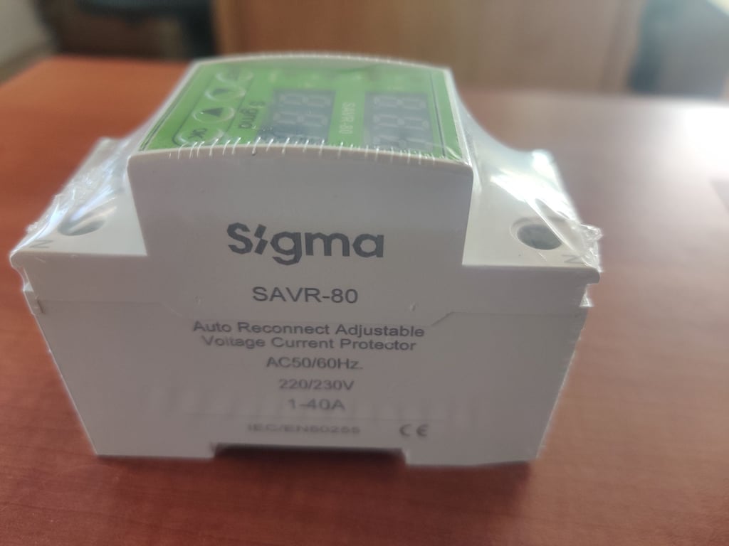 Sıfır Sigma Monofaze Ayarlanabilir Dijital Akım Gerilim Koruma Rölesi - 4